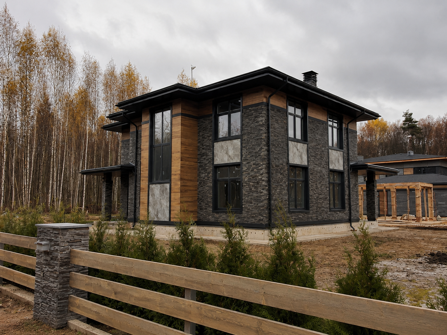 Проект дома из газобетона «Чернослав» 254 м² — 10750000 ₽ | Скрижалъ