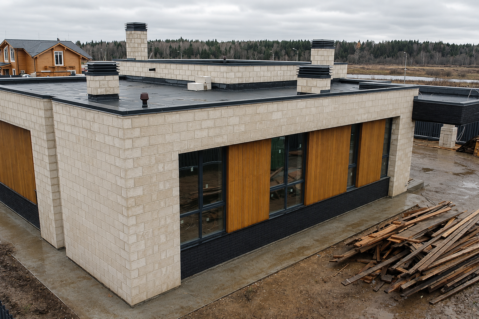 Проект дома из газобетона «Ладогор» 225 м² — 9650000 ₽ | Скрижалъ