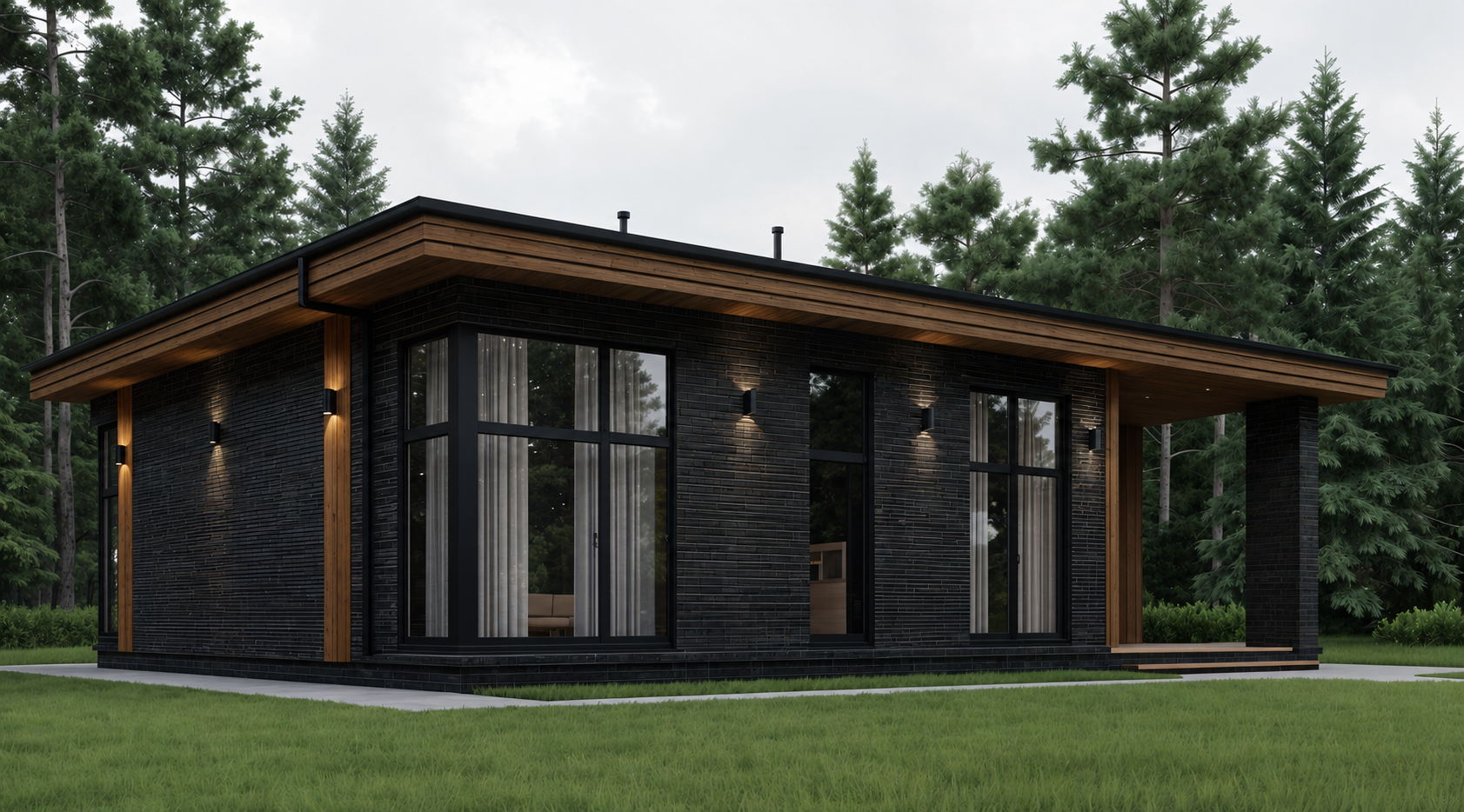 Проект дома из газобетона «Ладож» 120 м² — 7650000 ₽ | Скрижалъ