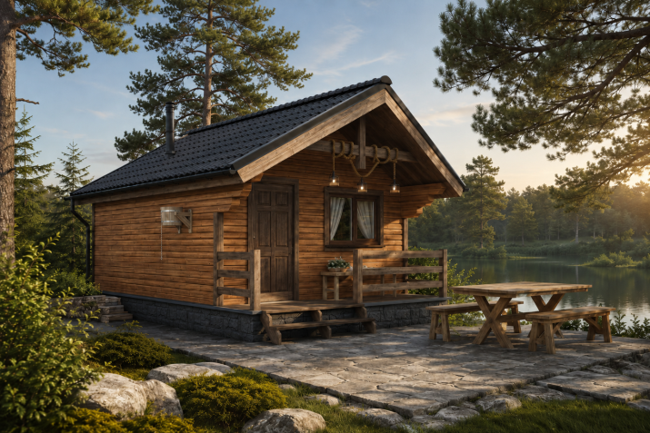 Проект бани «Радея» 16,81 м² — по цене 1279000 ₽ | Скрижалъ