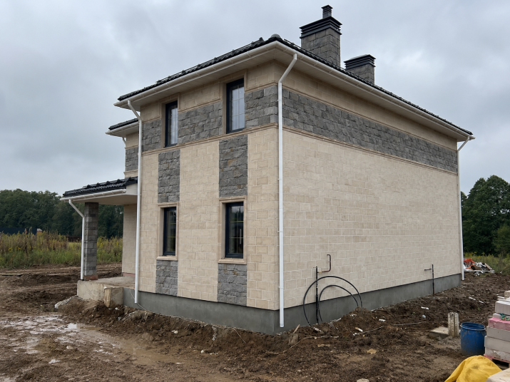 Проект дома из газобетона «Сенеж» 177 м² — 7650000 ₽ | Скрижалъ