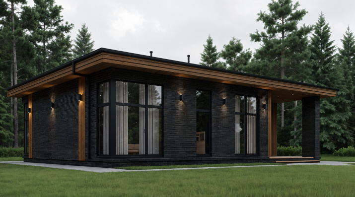Проект дома из газобетона «Ладож» 120 м² — 7650000 ₽ | Скрижалъ